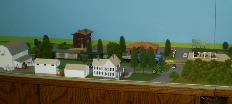 Fifers Orchard and the Wyoming Station are shown in the portion of the new agricultural railroad exhibit at Delaware Ag Museum. SOURCE SUBMITTED